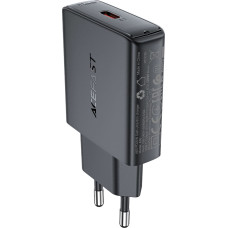 Acefast A65 PD 20W GaN USB-C wall charger - black