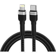 Wozinsky WNBCL1 Lightning / USB-C PD 30W cable 1 m - black