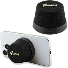 Guess Magnetic Script Metal Bluetooth speaker - black