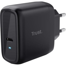 Trust MOBILE CHARGER WALL MAXO 65W/USB-C BLACK 24817 TRUST