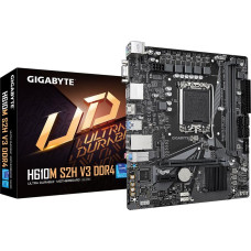 Gigabyte Mainboard|GIGABYTE|Intel H610|LGA1700|Micro-ATX|Memory DDR4|Memory slots 2|1xPCI-Express 3.0 1x|1xPCI-Express 4.0 16x|1xM.2|1x15pin D-sub|1xHDMI|2xDisplayPort|4xUSB 2.0|2xUSB 3.2|1xPS/2|1xRJ45|3xAudio port|H610MS2HV3DDR4