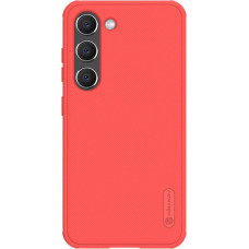 Nillkin Super Frosted Shield Pro case for Samsung Galaxy S23+ armored cover + phone stand red