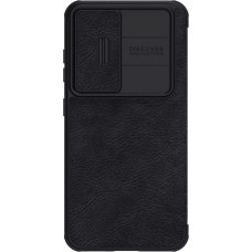 Nillkin Qin Leather Pro Case Case for Samsung Galaxy S23+ Cover with Flip Camera Protector Black