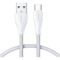 Joyroom USB - USB C 3A Surpass Series cable for fast charging and data transfer 1.2 m white (S-UC027A11)