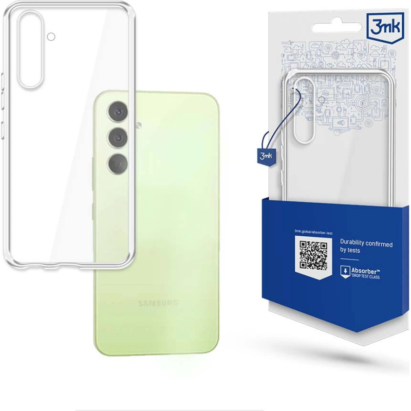 3Mk Protection Case for Samsung Galaxy A54 5G silicone series 3mk Clear Case - transparent