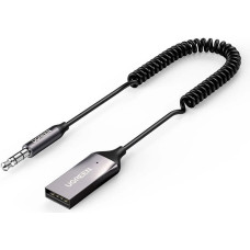 Ugreen Bluetooth 5.3 audio receiver USB cable audio adapter AUX jack black (70601 CM309)