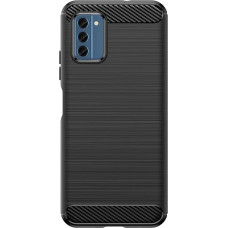 Hurtel Carbon Case silicone case for Nokia C300 - black