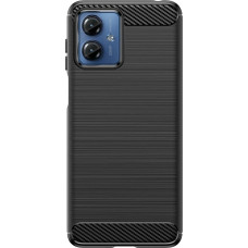 Hurtel Carbon Case silicone case for Motorola G14 - black