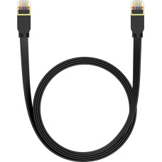 Baseus fast RJ45 cat. network cable. 7 10Gbps 2m flat black