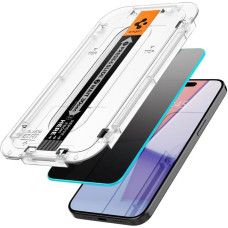 Spigen Szkło hartowane Spigen Glas.tR EZ Fit Privacy na iPhone 15 Pro