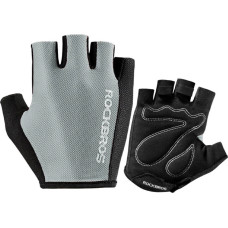 Rockbros S099GR cycling gloves, size L - gray