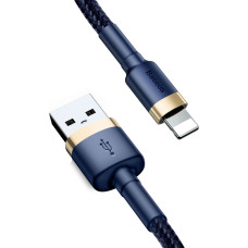 Baseus Cafule USB-A / Lightning 2.4A QC 3.0 cable 1 m - blue-gold