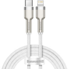 Baseus Cafule Series Metal Data USB-C / Lightning 20W PD cable 1 m - white