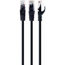 Gembird PATCH CABLE CAT6 UTP 3M/BLACK PP6U-3M/BK GEMBIRD