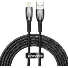 Baseus Glimmer Series cable USB-A - Lightning 480Mb/s 2.4A 2m black