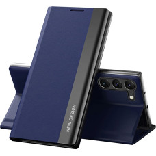 Hurtel Sleep Case Pro case for Samsung Galaxy S23+ with flip stand blue