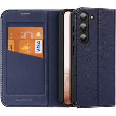 Dux Ducis Skin X2 case Samsung Galaxy S23+ flip case wallet stand blue