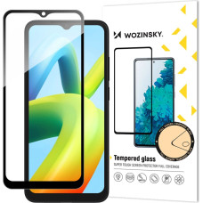 Wozinsky Full Glue Tempered Glass Tempered Glass For Xiaomi Redmi A2 / Redmi A1 9H Full Screen Cover With Black Frame