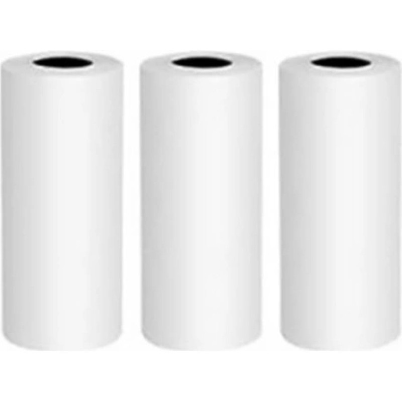 Hurtel Set of paper rolls for mini thermal printer cat HURC9 - 3 pcs.