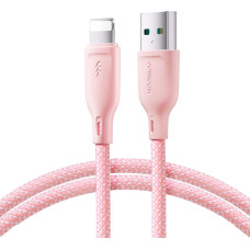 Joyroom Multi-Color Series SA34-AL3 USB-A / Lightning 3A cable 1m - pink