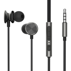 Joyroom Wired Series JR-EW03 wired in-ear headphones - dark gray