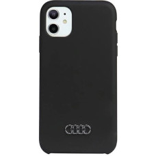 Audi Silicone Case iPhone 11 / Xr 6.1" black/black hardcase AU-LSRIP11-Q3/D1-BK