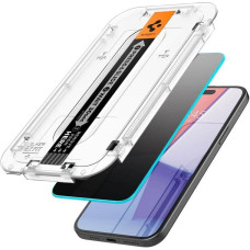 Spigen Szkło hartowane Spigen Glas.tR EZ Fit Privacy na iPhone 15