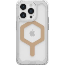 UAG Plyo MagSafe case for iPhone 15 Pro - transparent and gold