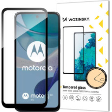 Wozinsky Durable Wozinsky Full Glue Tempered Glass for Motorola G53 Full Screen with Frame - Black