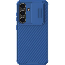 Nillkin CamShield Pro armored case with camera cover for Samsung Galaxy S24 - blue