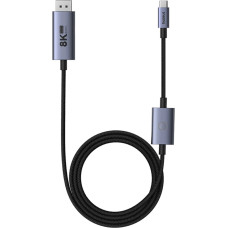 Baseus High Definition Series BS-OH139 USB-C / DP 8K PD 100W 1.5m cable - black