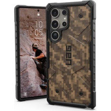 UAG Pathfinder Magnet SE case for Samsung Galaxy S24 Ultra with magnetic module - brown camouflage