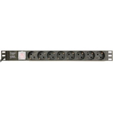 Gembird Power Distribution Unit PDU 8 Schuko Sockets 1U 16A 3 m