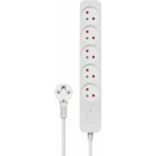 Savio Pagarinātājs Savio Power strip 5 Sockets 5m