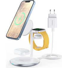 Choetech T585-F 3in1 inductive charging station iPhone 12/13, AirPods Pro, Apple Watch white