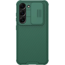 Nillkin CamShield Pro Case, case for Samsung Galaxy S23+, cover with camera cover, green