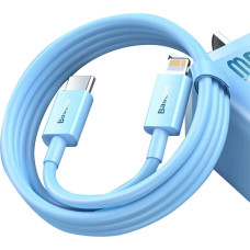 Baseus CAYS001903 Lightning - USB-C PD cable 20W 480Mb/s 1m - blue