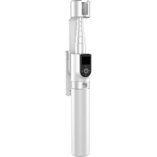 Dudao Selfie stick / telescopic pole with tripod Dudao F18W - white