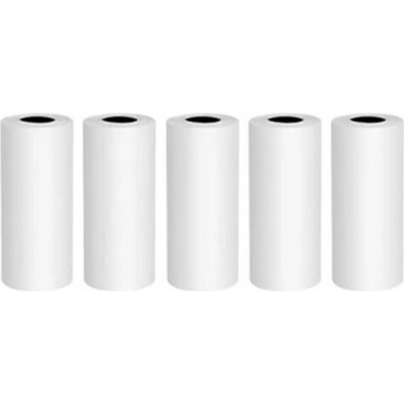 Hurtel Set of paper rolls for mini thermal printer cat HURC9 - 5 pcs.