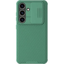 Nillkin CamShield Pro armored case with camera cover for Samsung Galaxy S24 - green