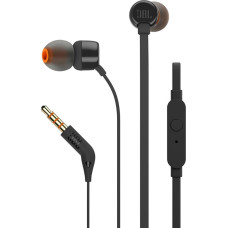 JBL Tune 110 in-ear headphones with 3.5mm mini jack and remote control - black