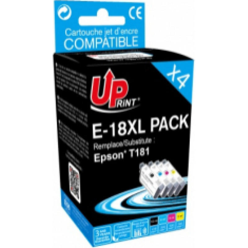 Uprint Epson E-18XL Black/Color