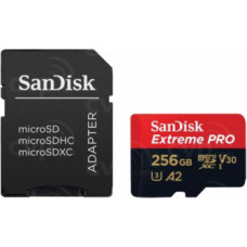 Sandisk MicroSDXC 256GB + SD adapter