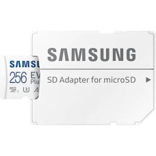 Samsung Memory card microSD MB-MC256SA EU EVO Plus 256GB + adapter