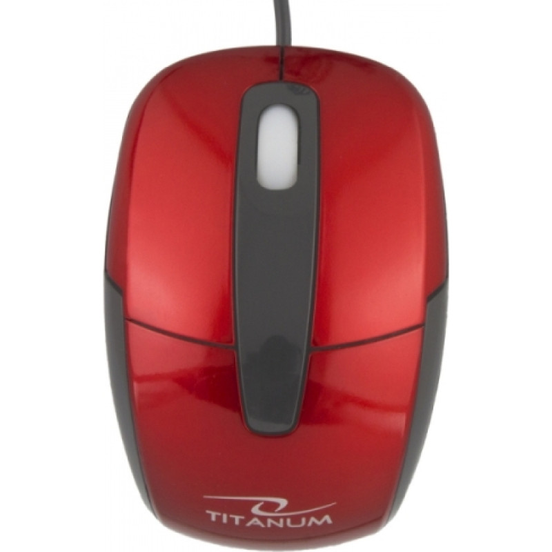 Titanum Titanium TM108R RED 1000DPI OPTISKĀ DATORPELE