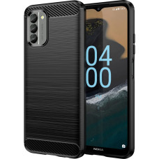 Hurtel Carbon Case cover for Nokia G400 flexible silicone carbon cover black