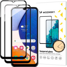 Wozinsky 2x Full Glue Tempered Glass Samsung Galaxy A14 5G / A14 9H Full Screen Tempered Glass with Black Frame