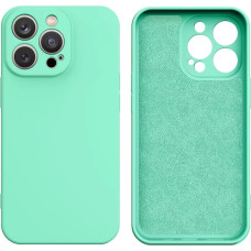 Hurtel Silicone case for Samsung Galaxy A14 5G / Galaxy A14 silicone cover mint green