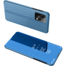 Hurtel Clear View Case cover for Xiaomi Redmi Note 12 Pro+ flip cover blue