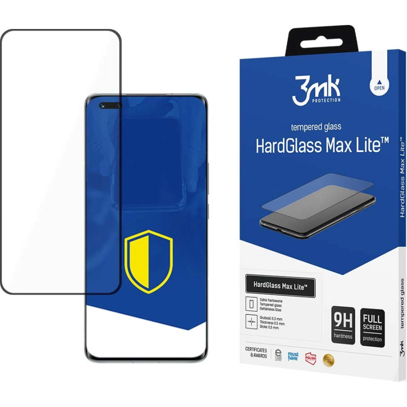 3Mk Protection 9H 3mk HardGlass Max Lite™ glass on Honor Magic 4 Pro